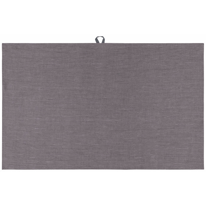 Danica Heirloom Linen Dishtowel in Shadow Gray