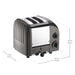 Dualit 2 Slice Classic Toaster Metallic Charcoal