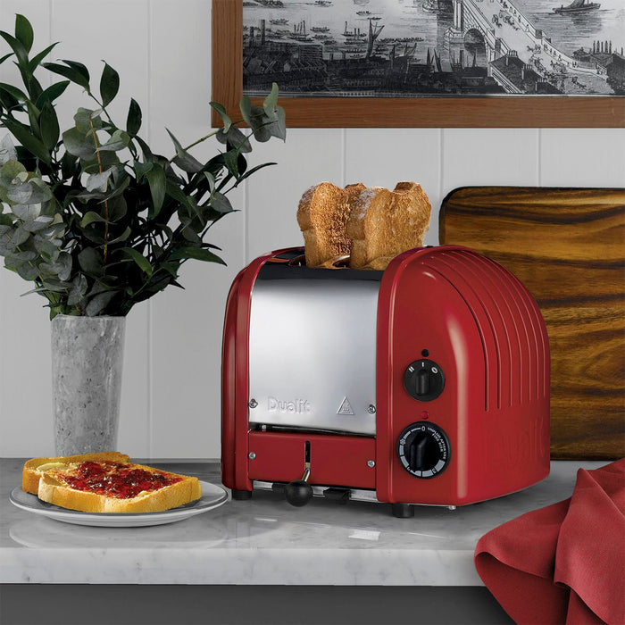 Dualit 2 Slice Classic Toaster Red