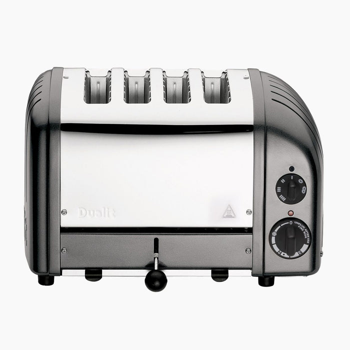 Dualit 4 Slice Classic Toaster Metallic Charcoal