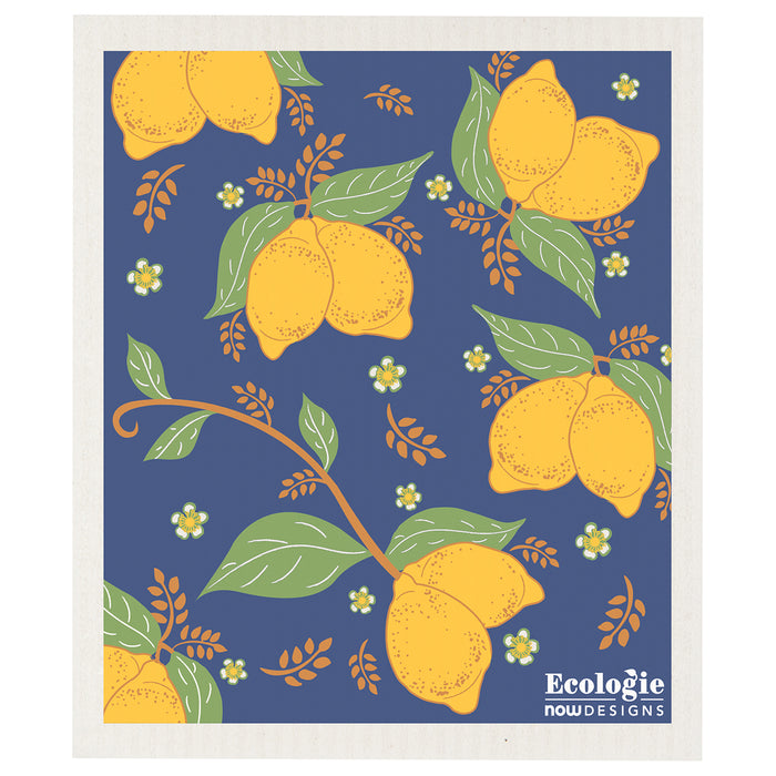 Ecologie by Danica Provencal Lemons Swedish Sponge Towel