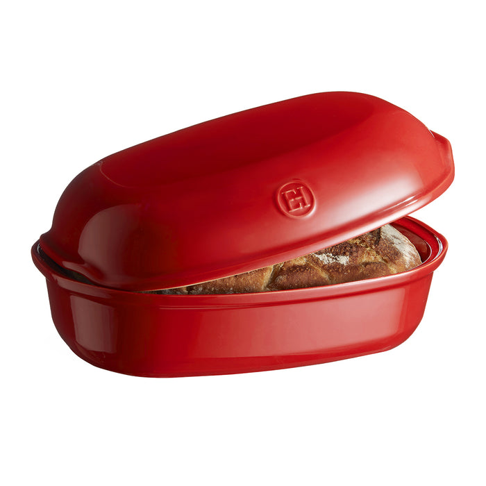 Emile Henry Artisan Bread Loaf Baker in Burgundy