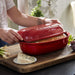 Emile Henry Artisan Bread Loaf Baker in Burgundy