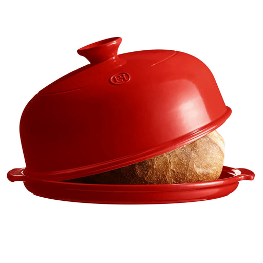 Emile Henry Bread Cloche in Burgundy