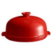 Emile Henry Bread Cloche in Burgundy