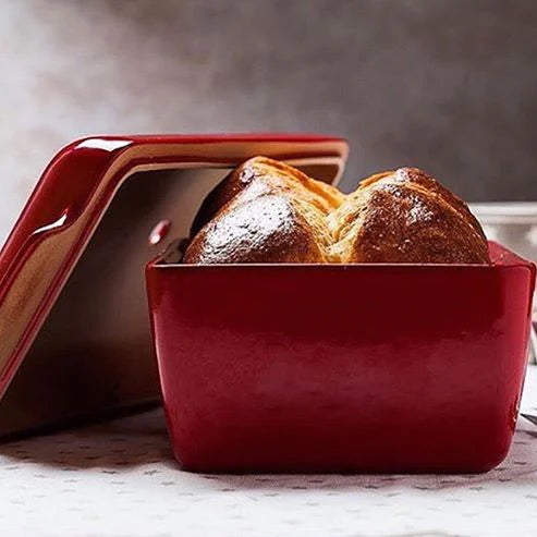 Emile Henry  Bread Loaf Baker in Burgundy