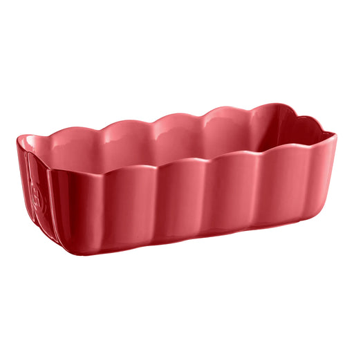 Emile Henry Madeleine Loaf Dish in Rose Candy