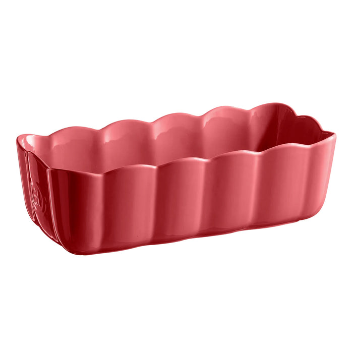 Emile Henry Madeleine Loaf Dish in Rose Candy