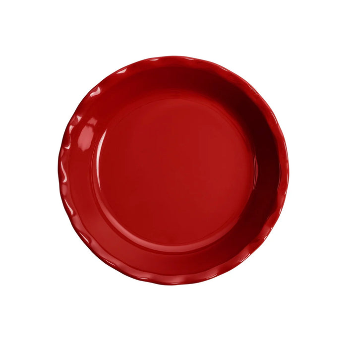 Emile Henry The Right Dish Pie Dish in Burgundy
