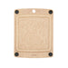Epicurean All-In-One 11.5" x 9" Cutting Board in Natural