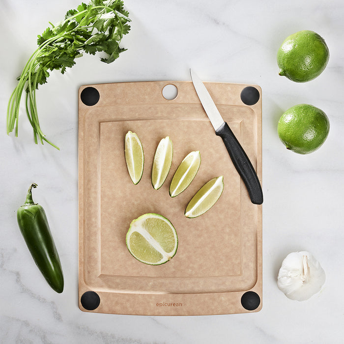 Epicurean All-In-One 11.5" x 9" Cutting Board in Natural