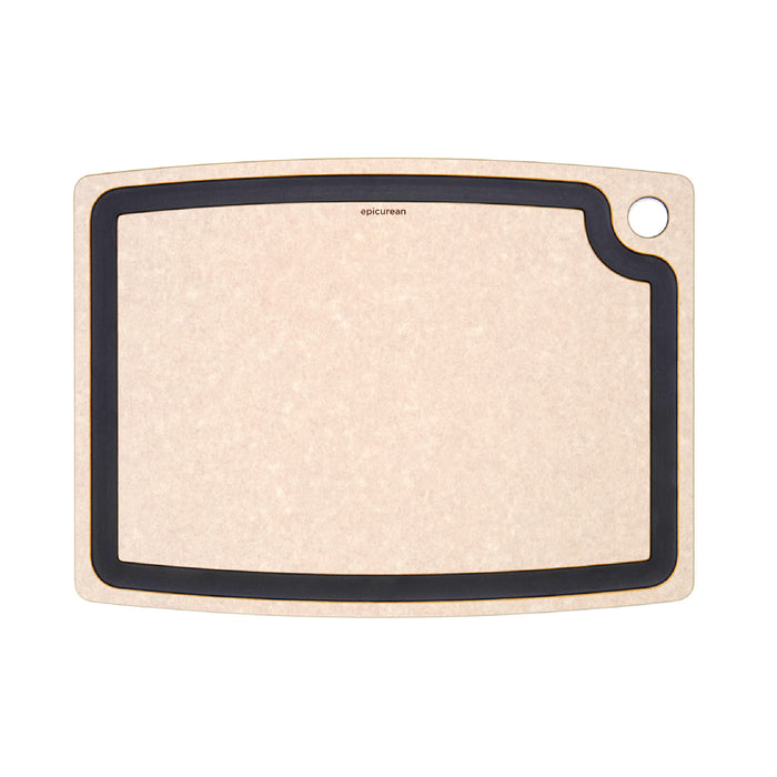 Epicurean Gourmet Series 17.5" x 13" Cutting Board in Natural/Slate