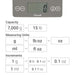 Escali Arti Glass Kitchen Scale Grey Storm