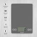 Escali Arti Glass Kitchen Scale Grey Storm