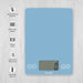 Escali Arti Glass Kitchen Scale Sky Blue