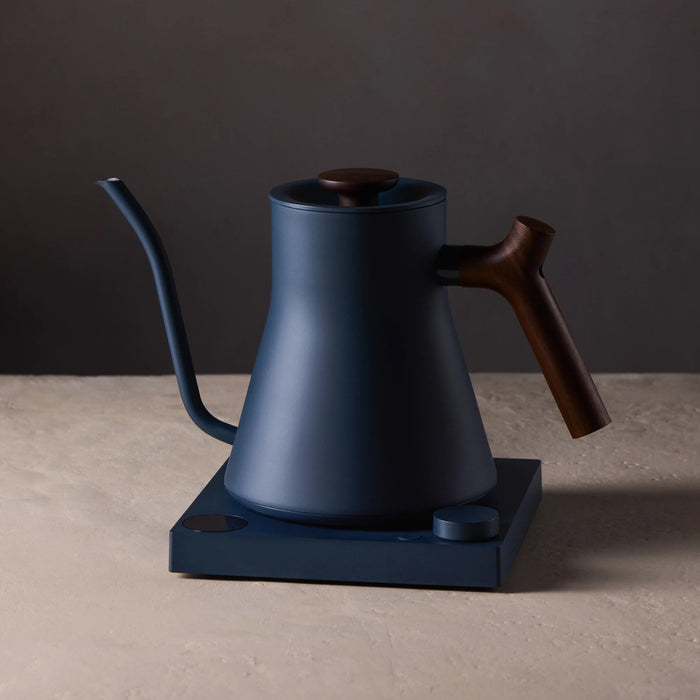 Fellow Stagg EKG Electric Kettle Stone Blue & Walnut