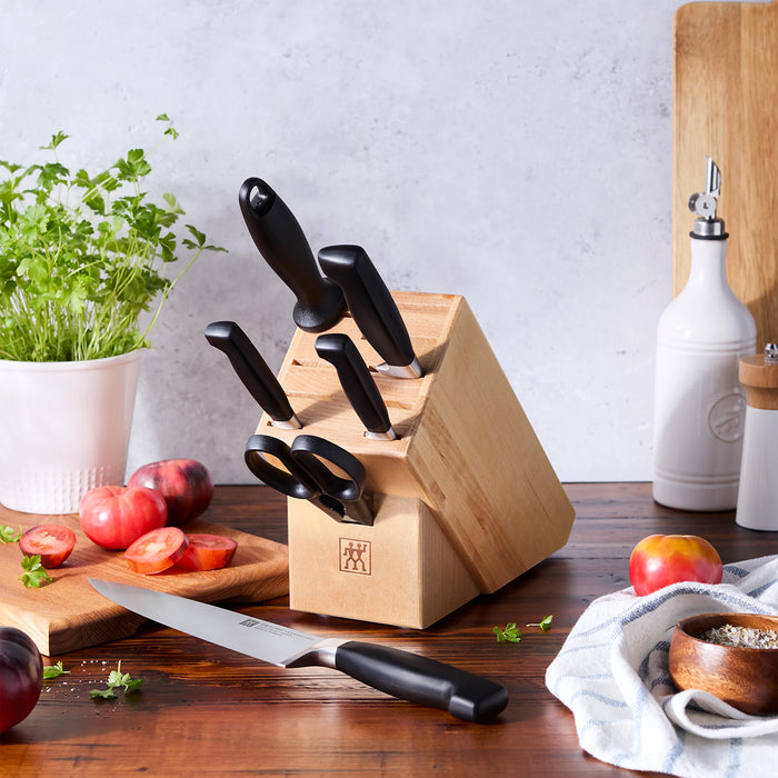 Zwilling Four Star Forged 7 Piece Block Set