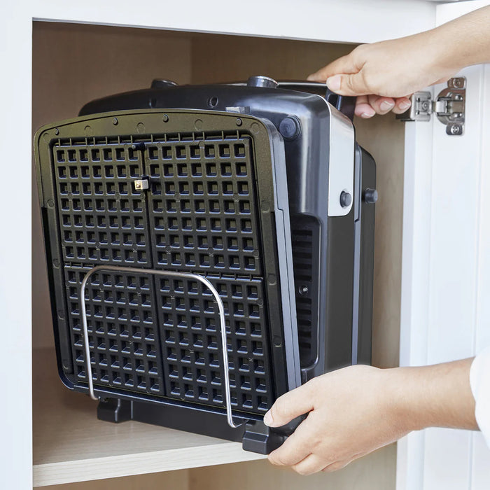 GreenPan Elite Ceramic Nonstick 4-Square Waffle Maker