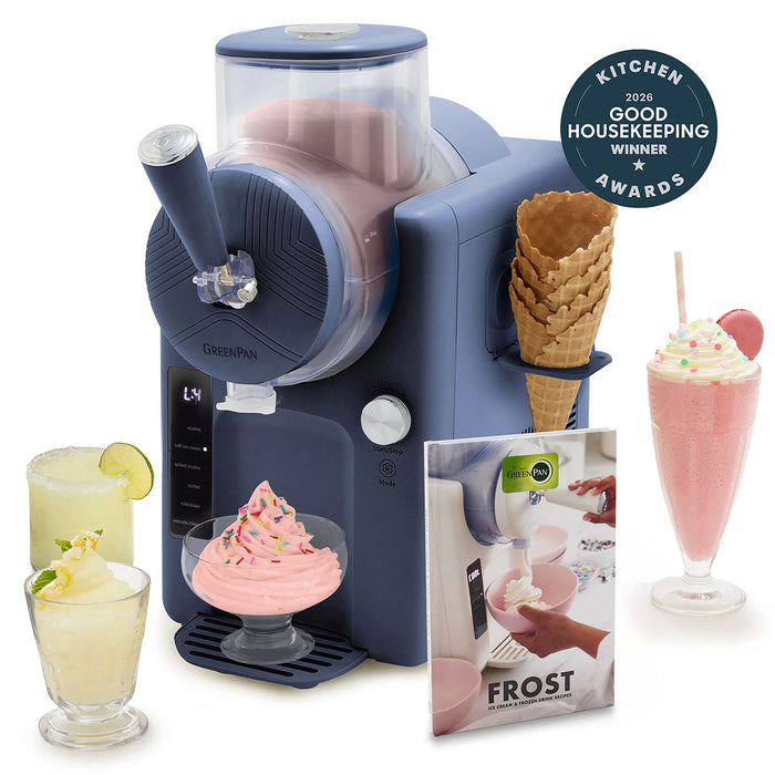 GreenPan Frost 15-in-1 Ice Cream & Frozen Drink Maker in Blueberry