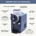 GreenPan Frost 15-in-1 Ice Cream & Frozen Drink Maker in Blueberry