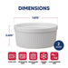 HIC Kitchen 2 Quart Souffle
