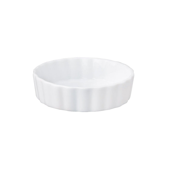 HIC Kitchen 4" Round Porcelain Quiche