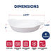 HIC Kitchen 4 oz Round Au Gratin