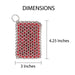 HIC Kitchen Chainmail Cast Iron Scrubber