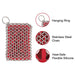 HIC Kitchen Chainmail Cast Iron Scrubber