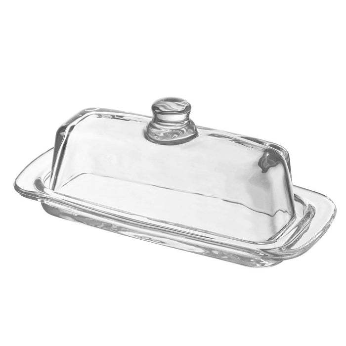HIC Kitchen Glass Butter Dish