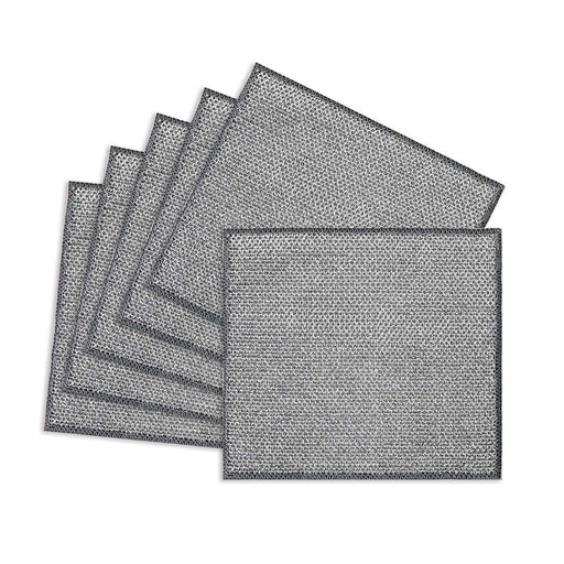 HIC Kitchen Multi-Use Non-Scratch Wire Cleaning Cloths Set of 6