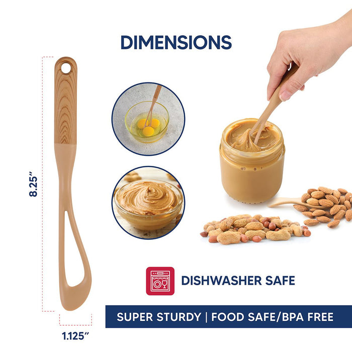 HIC Kitchen No-Mess Natural Nut Butter Mixer