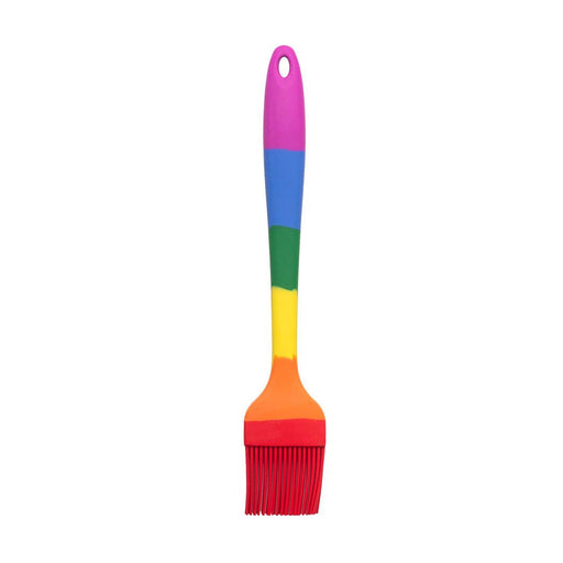 HIC Kitchen Rainbow Silicone Pastry Brush