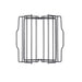 HIC Kitchen Roasting Adjustable Nonstick Roasting Rack