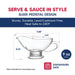 Harold Import Company Glass Gravy Boat
