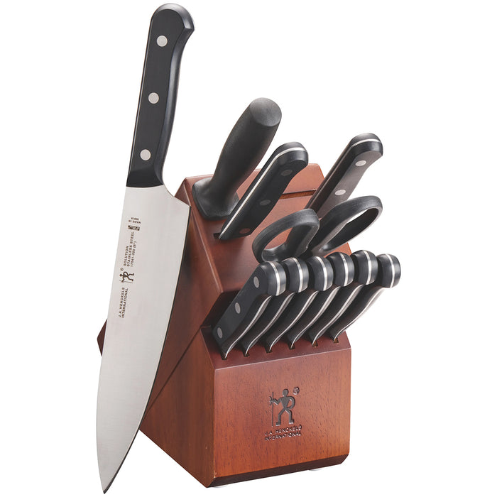 Henckels Solution Stamped 12 Pc Knife Block Set