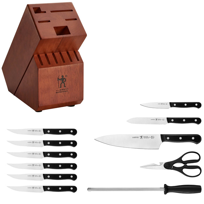 Henckels Solution Stamped 12 Pc Knife Block Set