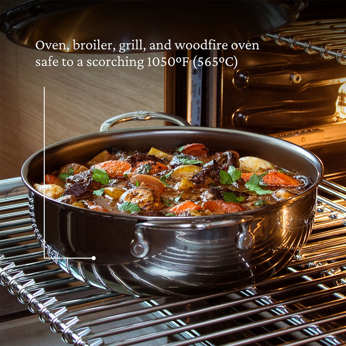 Hestan NanoBond Molecular Titanium Dutch Oven 5 Quart