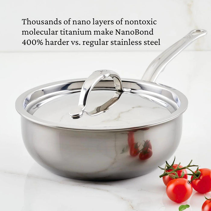 Hestan NanoBond Molecular Titanium Saucier 2 Quart