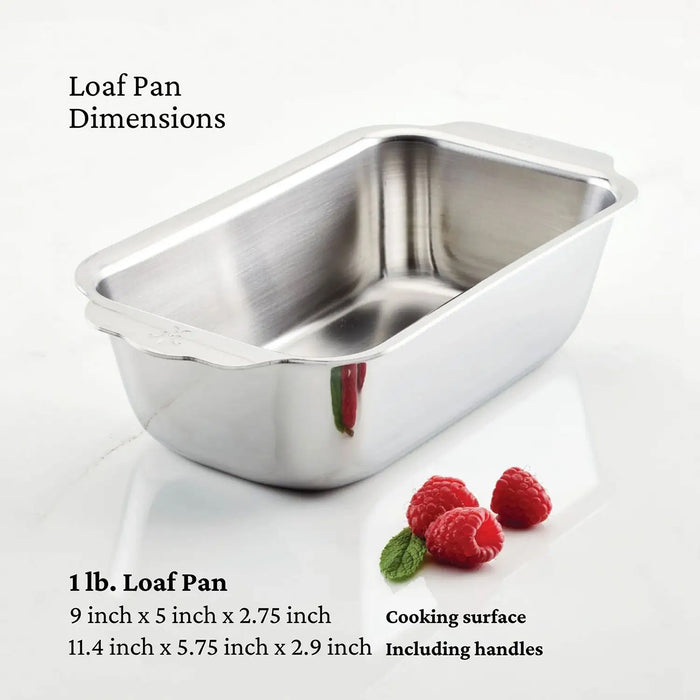 Hestan OvenBond Tri-ply Clad Stainless Steel Loaf Pan