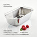 Hestan OvenBond Tri-ply Clad Stainless Steel Loaf Pan