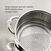 Hestan ProBond Luxe 3 Qt Polished Clad Stainless Steel Soup Pot & Steamer Set