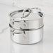 Hestan ProBond Luxe 3 Quart Polished Clad Stainless Steel Soup Pot & Steamer Set