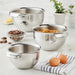 Hestan Provisions 3 Piece Stainless Steel Mixing Bowl Set