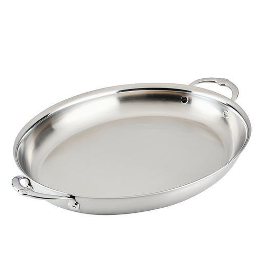 Hestan Provisions Stainless Steel Oval Roaster