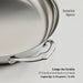 Hestan Provisions Stainless Steel Oval Roaster