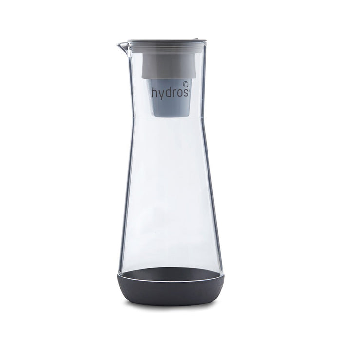 Hydros 40oz Water Filter Carafe in Grey