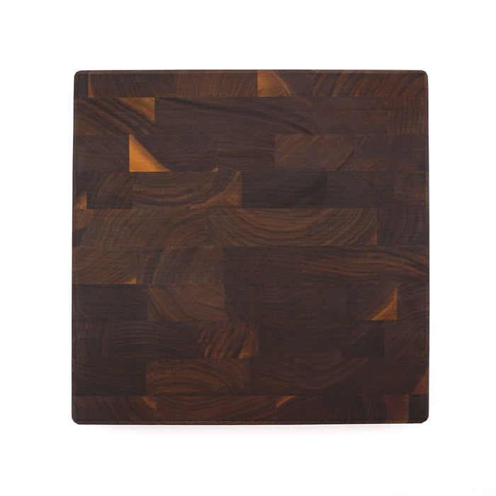 JK Adams Professional End Grain Walnut Board 12" x 12"