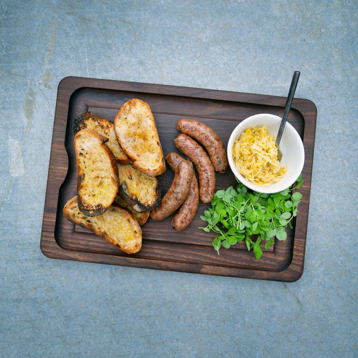 JK Adams Walnut BBQ Carving Board 20" x 14"