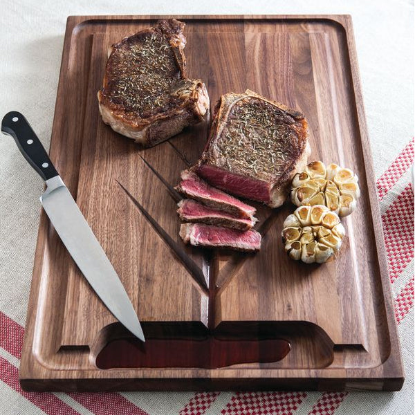 JK Adams Walnut Rectangle Carving Board